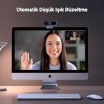 UGREEN USB Web Kamerası PC için Full HD 1080P/30fps Web Kamerası, Mikrofonlu Web Kamerası Net Stereo Ses Otomatik Işık Düzeltme 85° Görünüm Canlı Yayın için Web Kamerası Görüntülü Aramalar Öğrenme