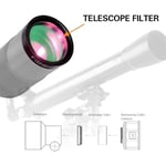 UHC Teleskop Filtreleri, Kentsel Işık Kirliliğini ortadan kaldırır, Astronomik Fotoğraf Görüntülerini İyileştirir Kontrast, Gerçekçi ve Açık. Alüminyum Alaşımlı, İstiflenebilir Filtre Yapısı