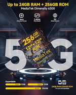 Ulefone Armor 27T Pro Android 15 10600mAh Termal Kameralı 12GB RAM+256GB 6.78'' Cep Telefonu (Ulefone Türkiye Garantili)