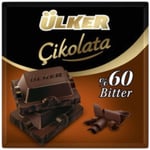 Ülker Bitter Kare%60 Kakaolu Çikolata 60 gr x 6 Adet