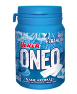 ÜLKER Oneo Dopdolu Nane Draje Sakız, 60 Gr