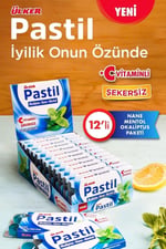 Ülker Pastil Okaliptus&Nane&Mentol x12 Adet