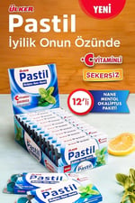 Ülker Pastil Okaliptus&Nane&Mentol x12 Adet