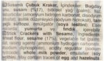 ÜLKER Susamlı Çubuk Kraker, 70 Gr