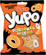 ÜLKER Yupo Portakal Aromalı Halka Jelly, 70 Gr