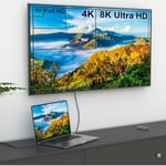 Ultra High Speed HDMI Kablo, Metal Altın Uç, 8K,2m