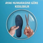 Ultra-Light Nefes Alan EVA Katmanlı, Orthoflex Takviyeli Şok Emici Topuk Destekli Yumuşak İç Tabanı (42)