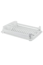 Ultra Lüks Kaliteli Smart Mermer Desenli Tabaklık Beyaz Renk Şık Bulaşıklık Stand 37X92X48Cm, brc153702092025