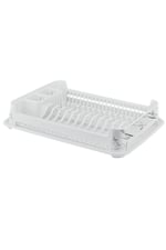 Ultra Lüks Kaliteli Smart Mermer Desenli Tabaklık Beyaz Renk Şık Bulaşıklık Stand 37X92X48Cm, brc153702092025