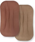 Ultra Yumuşak Organik Muslin Bebek Şezlong Kılıfı, Çıkarılabilir Şezlong Kılıfı Yeni Doğan Erkek ve Kız Bebeklere Uygun (Kahverengi ve Kahve)
