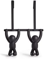 Umbra 1004260-040 Buddy Çift Otd Kanca Siyah, 21,59 x 6,35 x 31,75 cm