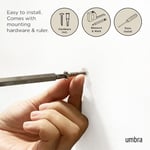 Umbra Flip 5 Puan Askısı, Modern, Sade ve Yerden Tasarruf Sağlayan Kayıtlar Sunar, Ceketler, Manto, Şallar, El Çantaları ve Daha Fazlası İçin 5 - Seçenekler: 5 Haken, 8 Haken, 8 Hook, Raf, Tek kişilik