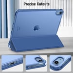 UnDePlus iPad 11.Nesil A16 11inç/10.Nesil 10.9inç ile uyumlu Kılıf Flip Cover Kalem Bölmeli PC Case Lacivert - Seçenekler: iP Air 4 10.9, iP Air 5 10.9, Glx S10FEPLUS...