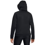 Under Armour Armour Fleece Hoodie Kadın Hoodie Siyah Beyaz XL