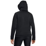 Under Armour Armour Fleece Hoodie Kadın Hoodie Siyah Beyaz XL