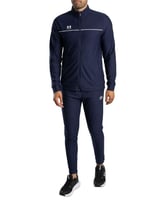 Under Armour Challenger II Knit Warm-Up erkek eşofman takımı, pantolon ve ceketli, komple koşu kıyafeti