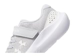 Under Armour Çocuk UA GPS Surge 4 AC Koşu Ayakkabısı, 29,5, 3027109, Gri, Kız çocuk