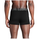 Under Armour Erkek Performans Pamuk 3 inç 3'lü Paket Katı Boxer Külot