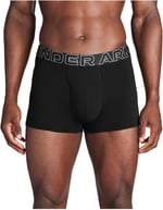 Under Armour Erkek Performans Pamuk 3 inç 3'lü Paket Katı Boxer Külot