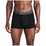 Under Armour Erkek Performans Pamuk 3 inç 3'lü Paket Katı Boxer Külot