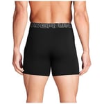 Under Armour Erkek Performans Pamuk 6 inç 3'lü Paket Düz Boxer Külot Boxer Şort Erkek
