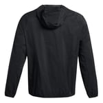 Under Armour Erkek Phantom Windbreaker Koşu Ceketi Koşu Ceketi Siyah 001/White 100 - Siyah