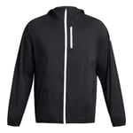 Under Armour Erkek Phantom Windbreaker Koşu Ceketi Koşu Ceketi Siyah 001/White 100 - Siyah