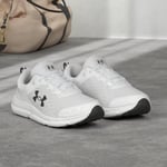 Under Armour Erkek UA Charged Assert 10 Koşu Ayakkabısı, White/Black/Black, 47 EU