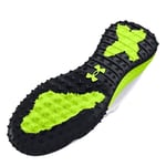 Under Armour Erkek UA Shadow Turf 2.0 Spor Ayakkabı, White/Black/Capri, 44.5 EU