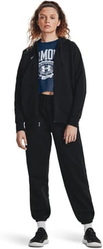 Under Armour Kadın Rival polar kapüşonlu sweatshirt, tam fermuarlı, polar üst