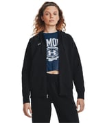 Under Armour Kadın Rival polar kapüşonlu sweatshirt, tam fermuarlı, polar üst