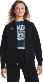 Under Armour Kadın Rival polar kapüşonlu sweatshirt, tam fermuarlı, polar üst