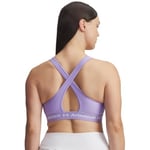 UNDER ARMOUR Kadın UA Crossback Mid Heather Bra Spor Sütyeni