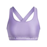 UNDER ARMOUR Kadın UA Crossback Mid Heather Bra Spor Sütyeni