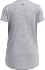 Under Armour Kızlar için Tech Twist Wordmark Logolu Kısa Kollu Tişört