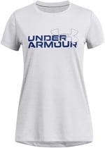 Under Armour Kızlar için Tech Twist Wordmark Logolu Kısa Kollu Tişört