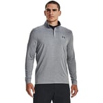 Under Armour Playoff 1/4 fermuarlı uzun kollu tişört Warmup Tops Erkek