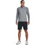 Under Armour Playoff 1/4 fermuarlı uzun kollu tişört Warmup Tops Erkek