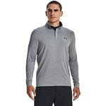 Under Armour Playoff 1/4 fermuarlı uzun kollu tişört Warmup Tops Erkek