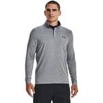 Under Armour Playoff 1/4 fermuarlı uzun kollu tişört Warmup Tops Erkek