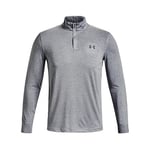Under Armour Playoff 1/4 fermuarlı uzun kollu tişört Warmup Tops Erkek