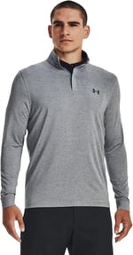 Under Armour Playoff 1/4 fermuarlı uzun kollu tişört Warmup Tops Erkek