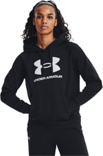 Under Armour Rakip Polar Büyük Logo Hoodie Kapüşonlu Sweatshirt Kadın