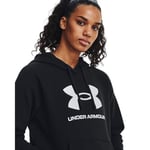 Under Armour Rakip Polar Büyük Logo Hoodie Kapüşonlu Sweatshirt Kadın