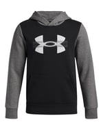 Under Armour Rival Fleece Colorblock Graphic Hoodie (Big Kids) Kapüşonlu Sweatshirt Erkek çocuk