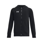 Under Armour Rival polar kapüşonlu kazak, boydan boya fermuarlı Sweatshirt Erkek çocuk