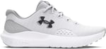 Under Armour UA Charged Surge 4 Erkek Koşu Ayakkabısı White/Halo Gray/Black 47.5