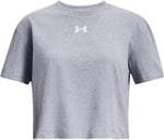 Under Armour UA CROP SPORTSTYLE LOGO SS Tişört Kız çocuk