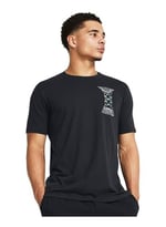 Under Armour UA Dusk to Dawn Skull SS Bisiklet Yaka Oversize T-Shirt, 1382833-001