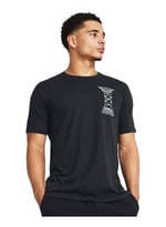 Under Armour UA Dusk to Dawn Skull SS Bisiklet Yaka Oversize T-Shirt, 1382833-001